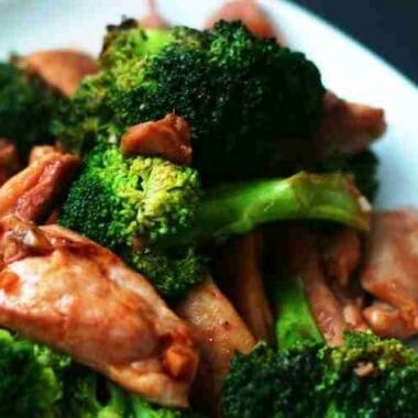 Kung Pao Chicken and Broccoli