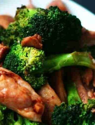Kung Pao Chicken and Broccoli