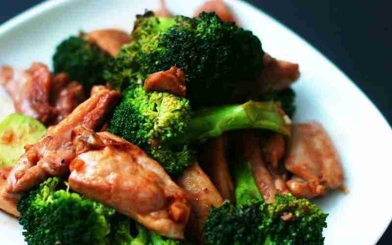 Kung Pao Chicken and Broccoli