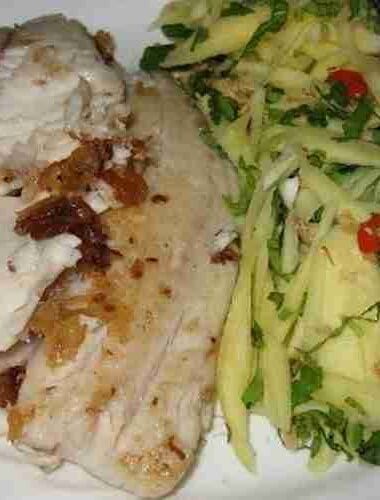 Khmer Fish Mango Salad recipe