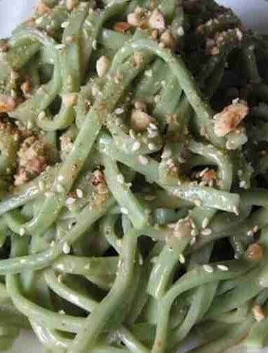 Fried Peanut Vegetable Noodle recipe