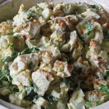 Homemade Easter Egg Leftover Potato Salad Recipe