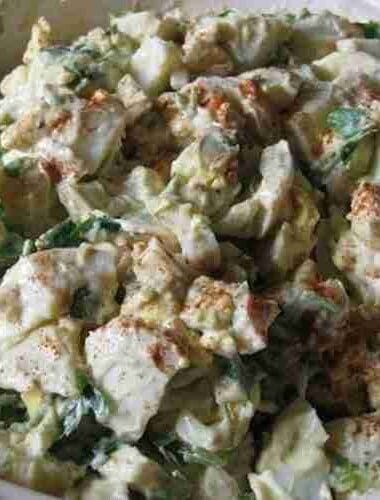 Homemade Easter Egg Leftover Potato Salad Recipe