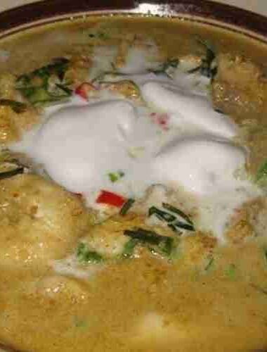 Cambodian Tilapia CURRY with Coconut Milk Recipe