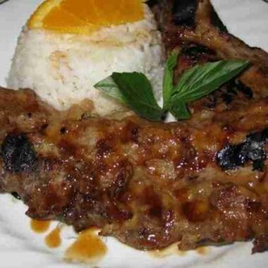 Korean BBQ Pork Ribs with Rice Recipe