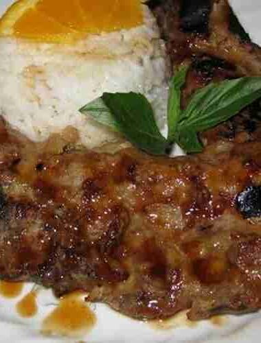 Korean BBQ Pork Ribs with Rice Recipe