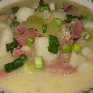 Leftover Easter Ham with Potatoes Soup Recipe