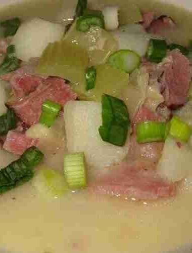 Leftover Easter Ham with Potatoes Soup Recipe