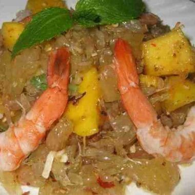 Grapefruit Mango Shrimp Salad Recipe