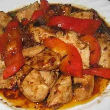 Fried Chicken with Black Bean Sauce Recipe
