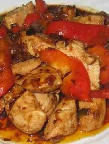 Fried Chicken with Black Bean Sauce Recipe