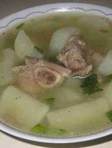 Daikon Soup with Pork Recipe