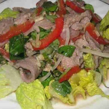 Khmer Beef Salad Recipe