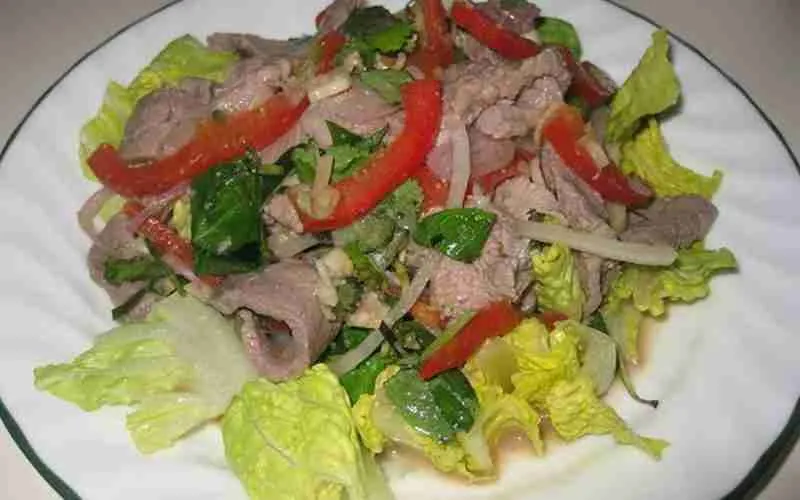 Khmer Beef Salad Recipe