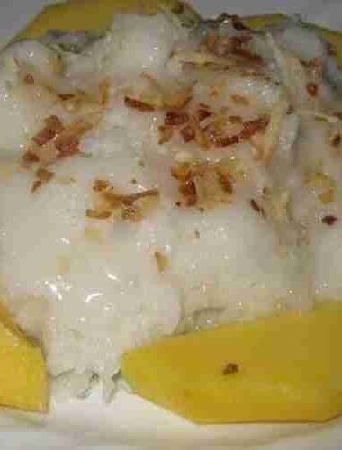 Coconut Sticky Rice with Mango Recipe