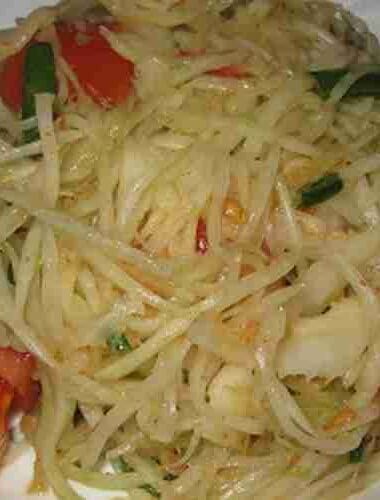 Cambodian Green Papaya Salad Recipe