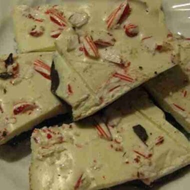 Homemade Peppermint Bark Candies Recipe