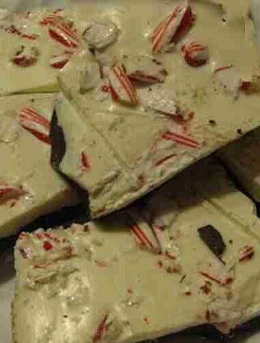 Homemade Peppermint Bark Candies Recipe