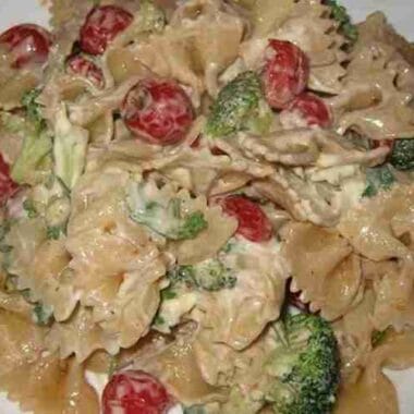 Creamy Bow Tie Pasta Salad Recipe
