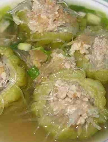 Bitter Melon soup with Pork Recipe