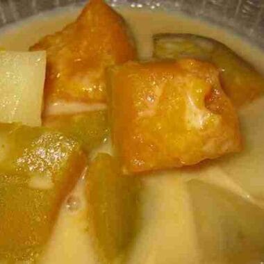 Coconut Pumpkin Taro Dessert Recipe