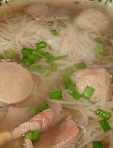 Vietnamese Beef Pho Noodle Recipe