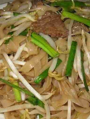 Stir Fry Beef Noodle Recipe