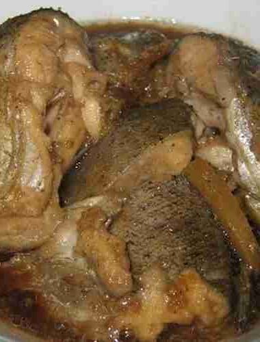 Cambodian Caramelized Trout (Trey Khor)