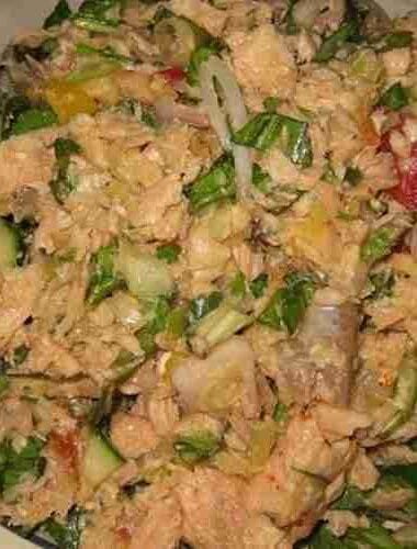 Cambodian Larb or Cambodian Fish Salad