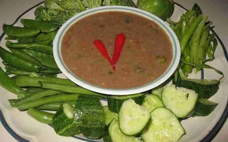 Thai Nam Prik or Cambodian Tuk Kapi