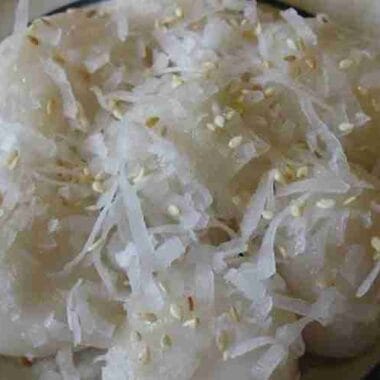 Sweet Glutinous Rice Dumplings Dessert