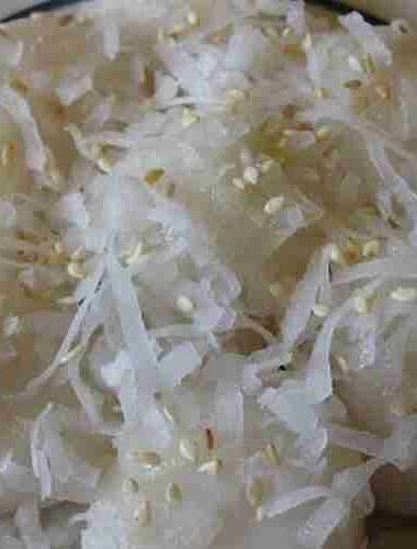 Sweet Glutinous Rice Dumplings Dessert