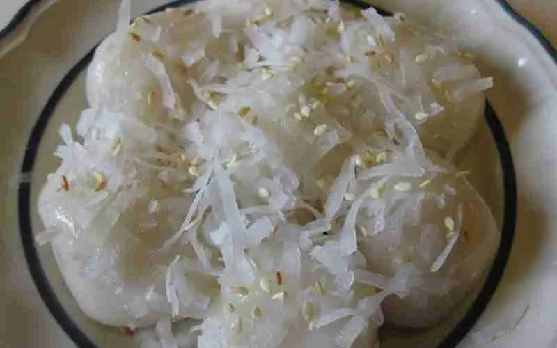 Sweet Glutinous Rice Dumplings Dessert