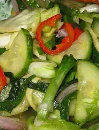 Cambodian Cucumber Salad Recipe
