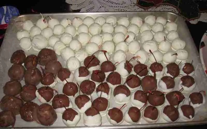Chocolate covered Cherries or mint
