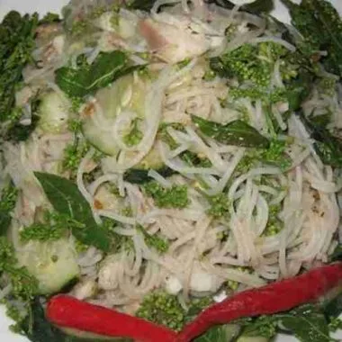 Cambodian Neem Flower Salad
