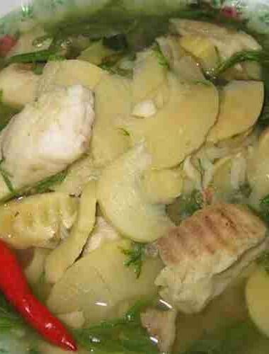Cambodian Traditional Bamboo Soup Recipe