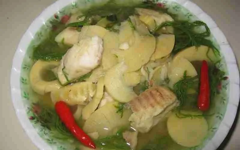 Cambodian Traditional Bamboo Soup Recipe
