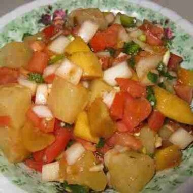 MANGO AND PINEAPPLE SALSA