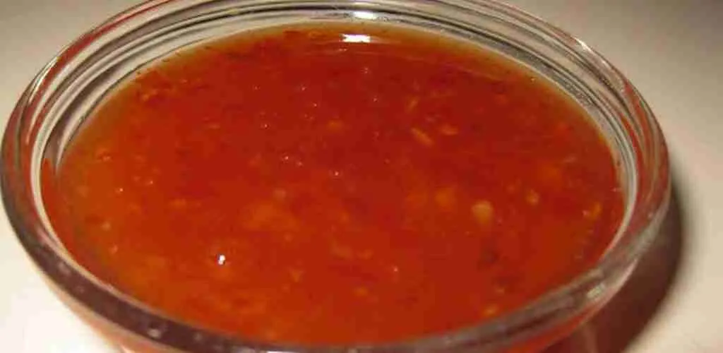 Homemade Sweet and Chili Sauce