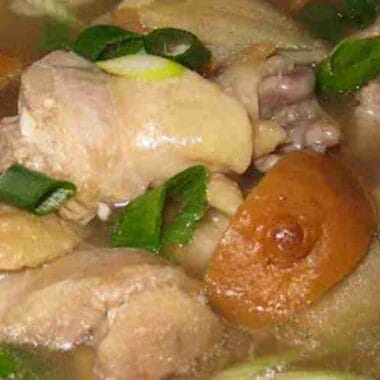 Preserved Lime Chicken Soup