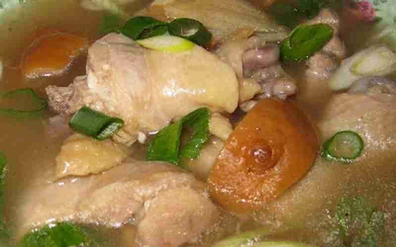 Preserved Lime Chicken Soup