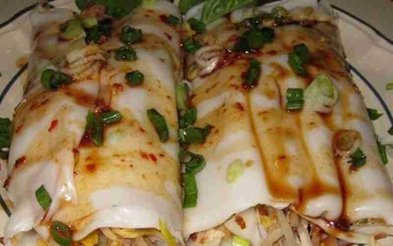 Thai Rice Noodle Rolls Recipe