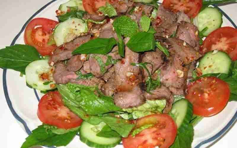 Homemade Thai Beef Salad