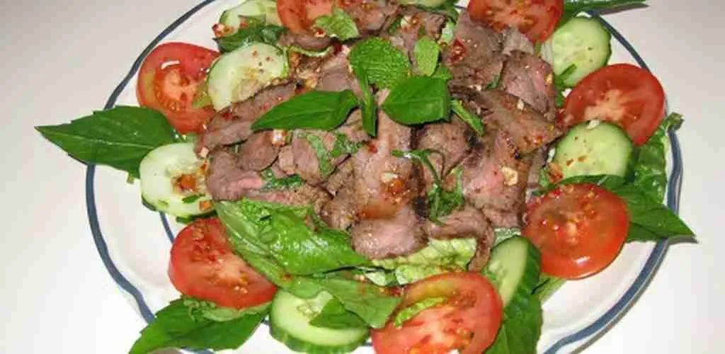 Homemade Thai Beef Salad
