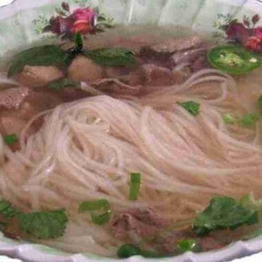 Vietnamese Beef Noodle Pho