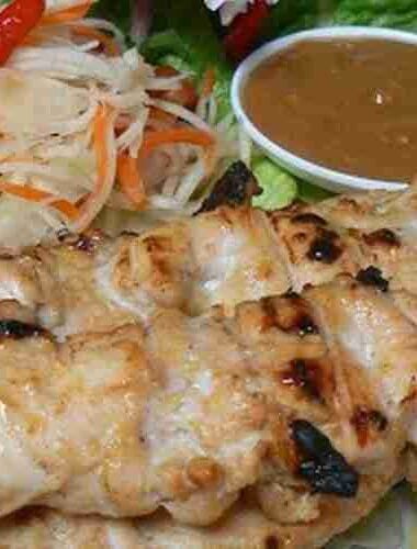 Special Thai Chicken Satay