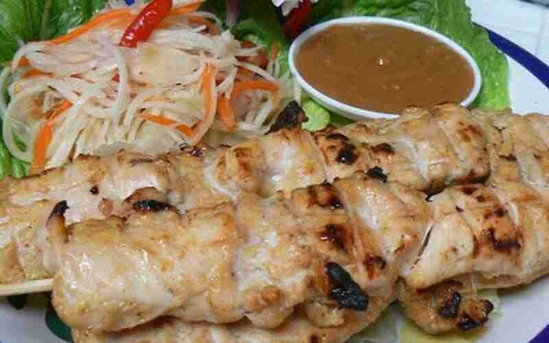 Special Thai Chicken Satay