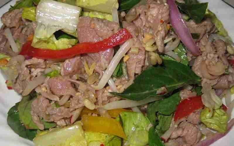 Special Asian Beef Salad