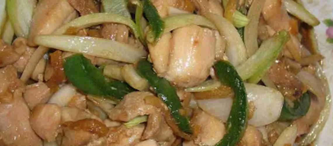 Stir Fry Chicken with Ginger Recipe